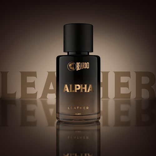 Image of BEARDO Alpha Leather Elixir 30ml | Extrait De Parfum | Leathery Perfume For Men | Long Lasting Perfume | Premium Gift For Man | Gift For Husband | Boyfriend