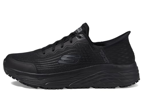 SKECHERS Men's Max Cushioning Elite SR-Remma Sneaker, Black, 11 Wide4
