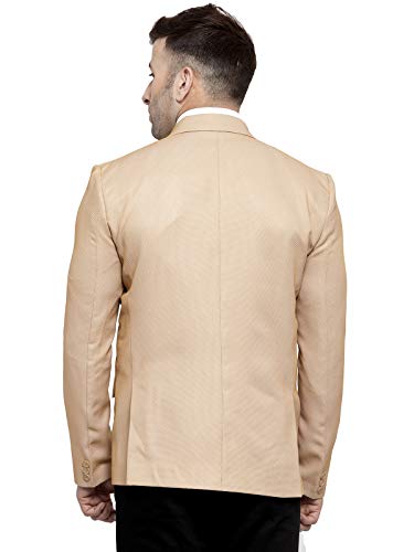 Image of WINTAGE Men's Polyester Cotton Festive and Casual Blazer Coat Jacket