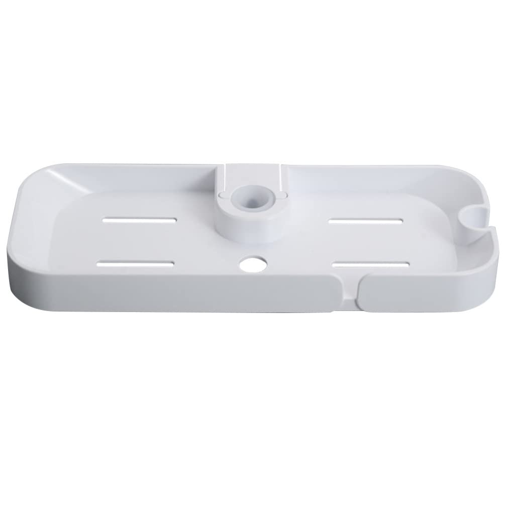 Zerodeko No Drilling Shower Holder Versatile Bathroom Organizer Soap Holder Shelf for Shampoo Body Wash Easy to Clean