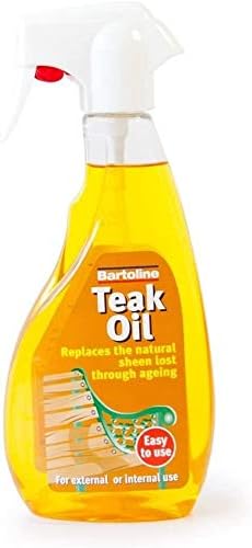 Bartoline 3 X Teak Oil Ready to Use Trigger Spray 500ml