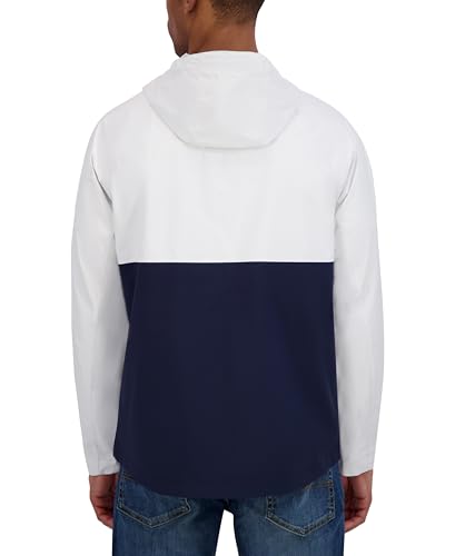 Image of Nautica Men's Lightweight Sailing Jacket - Waterproof & Windproof, Breathable