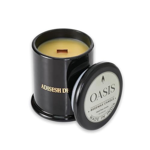 Adisesh Decor Long-Lasting Oasis Bees Wax Candle...