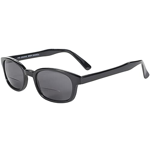 Pacific Coast Sunglasses X-Kd Readerz Smoke Lens 2.50 Rectangular Sunglasses, Black, 55mm, 60mm3
