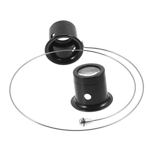Yardenfun de Diadema para Reparación de Relojes y Manualidades Vidrio Óptico para Uso Prolongado y Precisión Inspección de Componentes Delicados