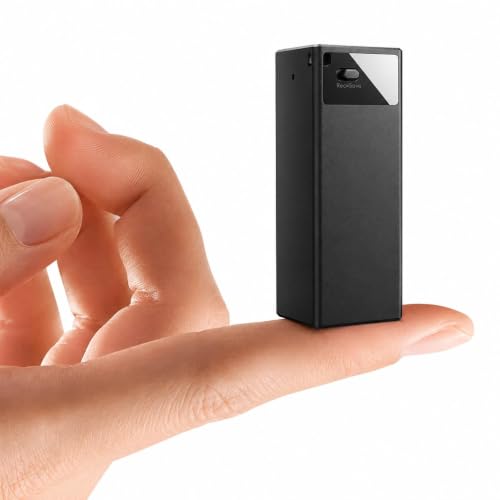Image of DDLC Voice Recorder 365 Days Standby, 16 Days Recording Time Long Battery Life Audio Playback Voice Activated Noise Cancellation Tape (Model V12, Inbuilt 32GB) (HIgh 32 Gb)