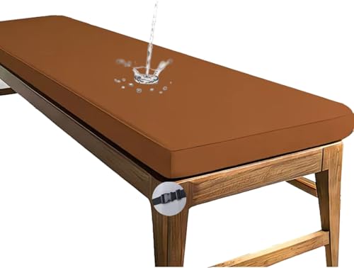 Coussin de banc imperméable résistant à l'eau pour rénover vos assises de jardin dures