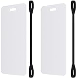 Wenqik 2 Pcs Appliance Sliders for Refrigerators Plastic Appliance Glide with Pull Strap Furniture Moving Slides for Tile Hardwood Floors Protection Glides Easily(29.92 x 8.07 Inches)