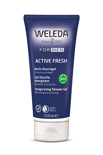 Weleda Shower Gel Men Active, 6.8 Ounce