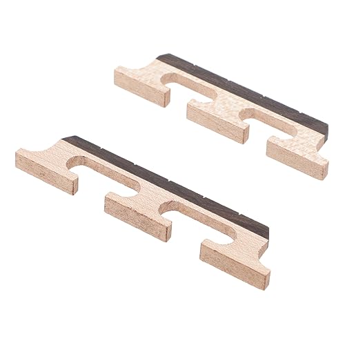 Totority Diy Banjo Enthusiast Kit 5-string Banjo Bridge Compensated Shiny Maple