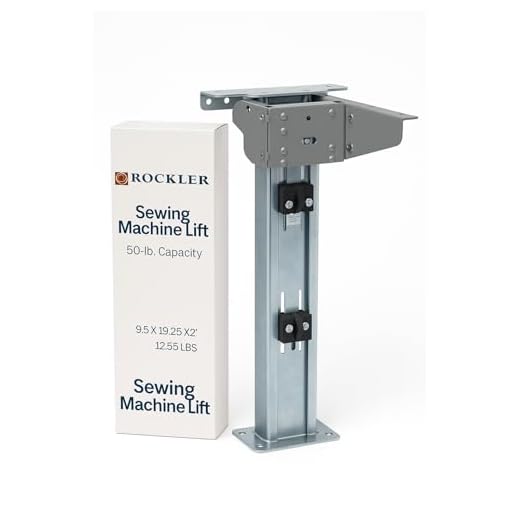 Sewing Machine Lift Mechanism for Ergonomics