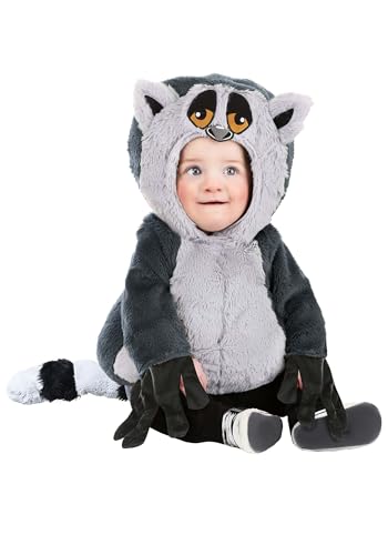 Disfraz infantil de lémur para bebés