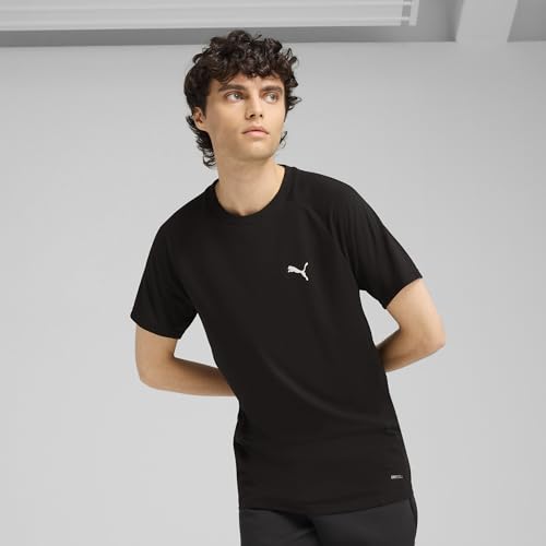 PUMA Unisex EVOSTRIPE Tee T-Shirts, PUMA Black, XL – Ansicht 2