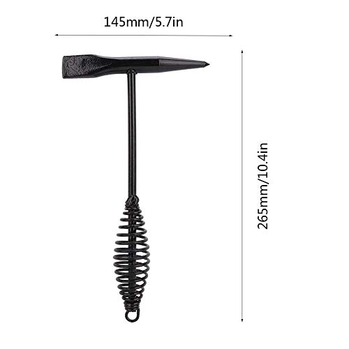 Marteau Burineur de Soudage avec Poignée à Ressort Hélicoïdal Nettoyage Outil de Suppression de Scories de Soudage(500g) - Image 6