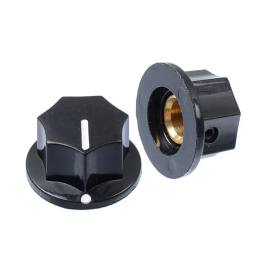 OFFIGAM 2個電子楽器用な旋?帽 大型 スクリュー付き ギターエフェクター