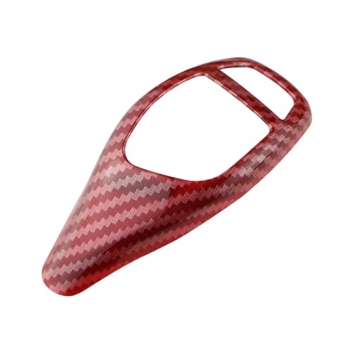 車の内装 Compatible With For X3 X4 X5 X6 F30 F10 F15 F07 F20 F21 F34 F35 F31 1/3/4/5 Series ギアシフトノブ ステッカー キャップ カバー トリム アクセサリー LHD(赤)