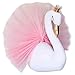 bobotron Linda 3D Golden Swan Wall Art Hanging Girl Cisne Mu？eca de Juguete de Peluche Animal Cabeza Decoración de Pared para Ni？os Habitación de Cumplea？os Regalo de Boda