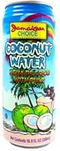 Coconut Water with Pulp by Jamaican Choice(6-Pack) 16.9 fl.oz