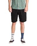 Volcom Pantalones Cortos Casual Hombre, Black-New, 30
