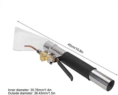 Handle Extractor, Attachments Extractor Hand Wand with Clear for Upholstery Carpet Car Detailing Vacuum Portable Extractors