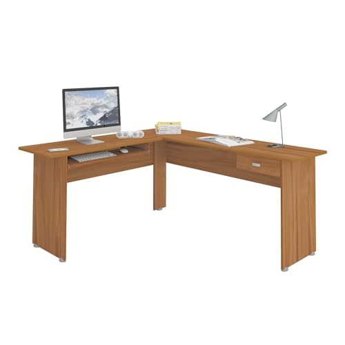 Artely Cannes Desk, Freijo Brown, 165 L cm X W 45 cm X H 73 cm