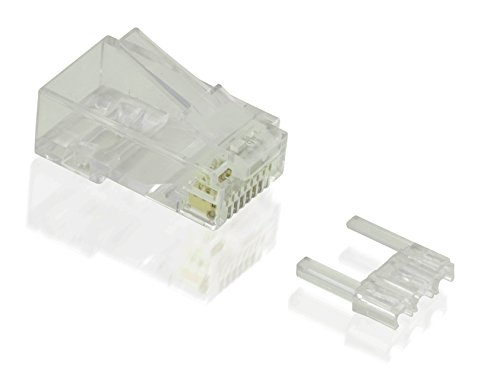 Preisvergleich Produktbild Value 21993062 Modular Plug ungeschirmt, Kat.6, 10 Stück transparent