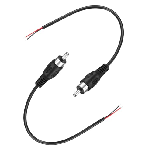 Cable de altavoz RCA a cable desnudo para conectar el amplificador del salón