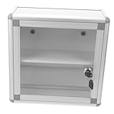 Gogogmee botiquin cápsula Cajas Equipo Recipiente Hielo Storage Box Kit primeiros socorros botiquín de Pared Medicina de Primeros Auxilios Herramienta aleación de Aluminio Silver