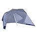 Outsunny Sombrilla de Playa con Paneles Laterales Tipo Tienda Parasol para Protección de Rayos UV Φ210x222cm Azul