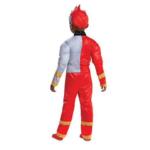 Toddler Red Muscle Power Rangers Costume