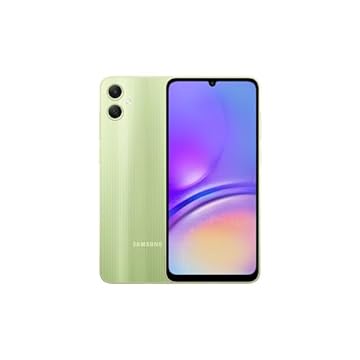 Samsung Galaxy A05, smartphone Android, celular Dual SIM, LTE, 4 GB de RAM, 128 GB de armazenamento (verde)