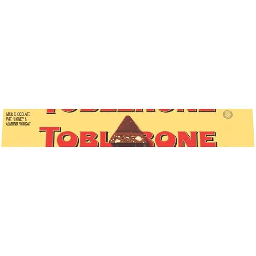 Image of Mondelez International Toblerone Swiss Milk Chocolate With Honey & Almond Nougat 3.52oz