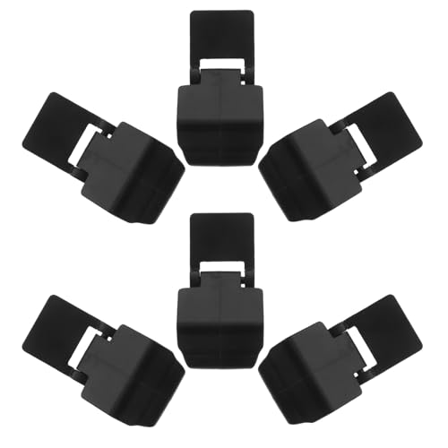 SHINEOFI 6 Pièces Lot de Clips de Verrouillage pour Terrarium à Tortues Clips de Fixation pour Couvercle Aquarium Cylindriques Anti-évasion pour Sécurité