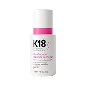 K18 HeatBounce Conditioning Heat Protectant Spray, Lightweight Leave-In Conditioner + 450℉ (232°C) Inside-Out Heat Protection, Soften, Smooth + Detangle All Hair Types