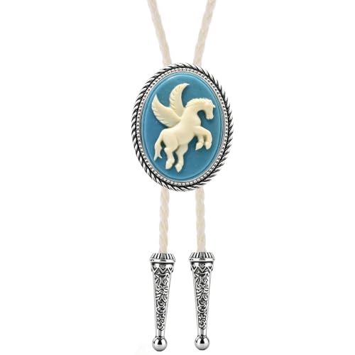 Image of Jeilwiy Bolo Tie for Men, Western Bolero Tie Cowboy Ties Native American Cowgirl Bolo Tie Accessories for Men Women