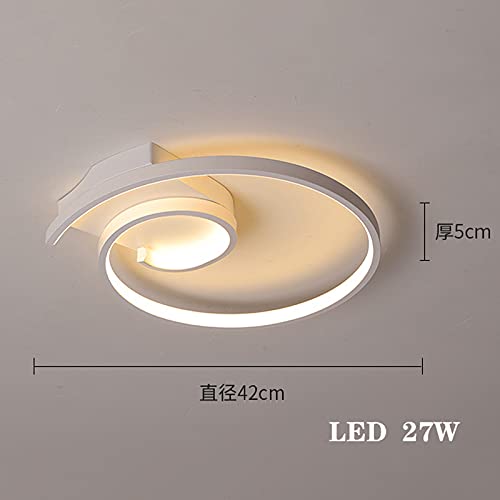 Plafonnier LED moderne salon et chambre : éclairage intérieur dimmable - 5