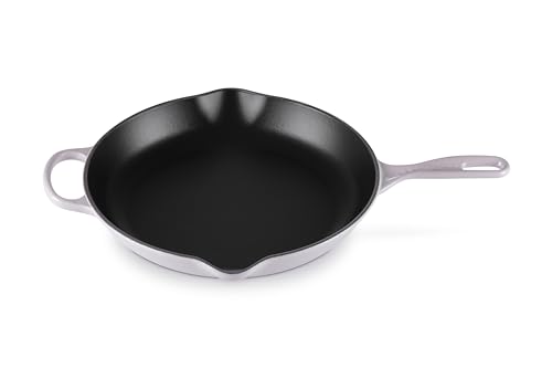 Image of Le Creuset Enameled Cast Iron Signature Round Skillet, 11.75 inch, Shallot