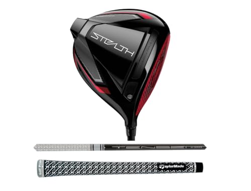 New TaylorMade Stealth 8* Driver, Mitsubishi Tensei White AV RAW 65 X-Stiff Flex