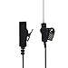 Pdflie bc300d BPR40 Acoustic Headset 2 Pin Earpiece CP200 Walkie Talkie Headphone Earphone with Mic PTT for Motorola CLS1110, CLS1410 AUX VLB XTN AX M-Series Two Way Radio