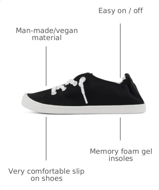 Image of Soda Flat Women Shoes Linen Canvas Slip On Sneakers Lace Up Style Loafers Zig-S