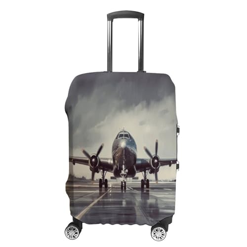 Travel Luggage Cover Elastic Suitcase Cover XL Airplane Art Suitcase Covers Suitcase Protector for Travel Washable Anti-scratch Suitcase Covers Luggages Decorative