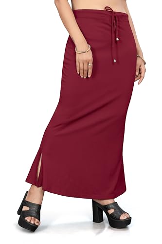 Image of Yashika Present Lycra Saree Shapewear Petticoat for Women||Straight Fit Petticoat Saree Silhouette Shape Wear Dress for Saree|| AZ-YS-OG-SHAPER-P