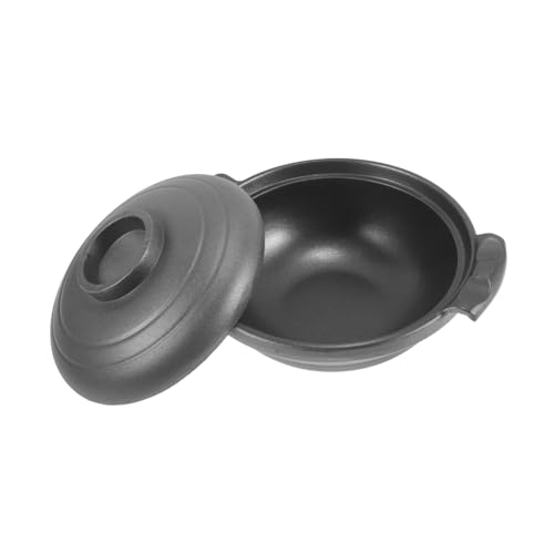 Zerodeko Cacerola de Cerámica Multifuncional Doble Asa y Diseño Antiadherente para Cocción de Sopa y Guisos para Uso Cocina