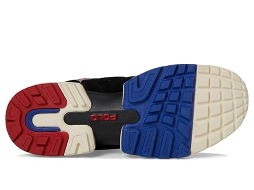 Image of POLO RALPH LAUREN Suede Leather Mesh-Polo Jgr Pp-Sneakers-Low Top Lace