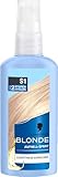 Schwarzkopf Blonde Lightener S1 Level 3 (125ml) Lightening Spray for Lightening Hair Up to 2 Levels for a Radiant, Sun-Kissed Blonde Hair Colour, Formula with Argan Oil