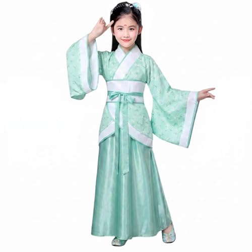 Disfraz Completo Hanfu Tradicional para Niñas miniatura 2