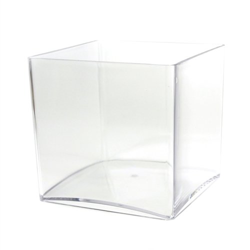 Plastic Square Vase Decor For You