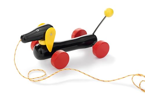 BRIO Nachziehtier - Dackel - Holzspielzeug für Kinder