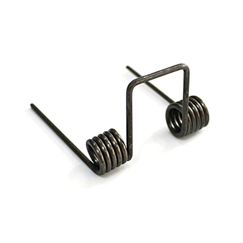 2 pièces de 2,5mm Diamètre fil double ressort de torsion Diamètre extérieur 15.5mm 5 bobines d'acier Torsion Spring, 2.5x15.5mm