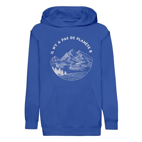Sweat à capuche enfant biodiversité pour partager l'amour de notre planète